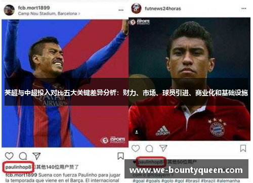 英超与中超投入对比五大关键差异分析：财力、市场、球员引进、商业化和基础设施